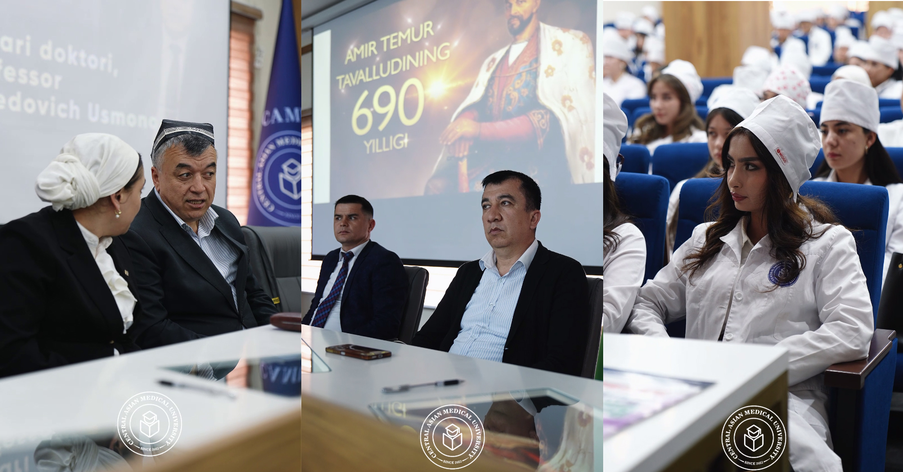 The 690th anniversary of the birth of Sahibqiran Amir Temur is being widely celebrated at the university.